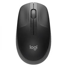 Logitech M190 1000 DPI 3 Tuş Optik Büyük Boy Kablosuz Mouse Charcoal 910-005905