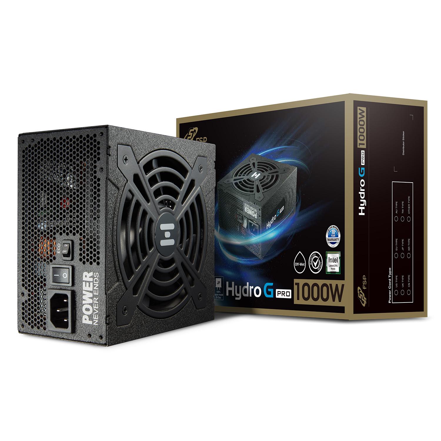FSP HG2-1000 1000W 80+GOLD 120MM FAN POWER SUPPLY