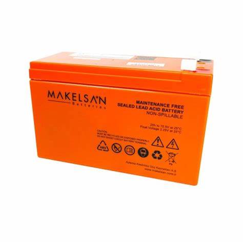 MAKELSAN 12V-7Ah Kuru Tip Akü