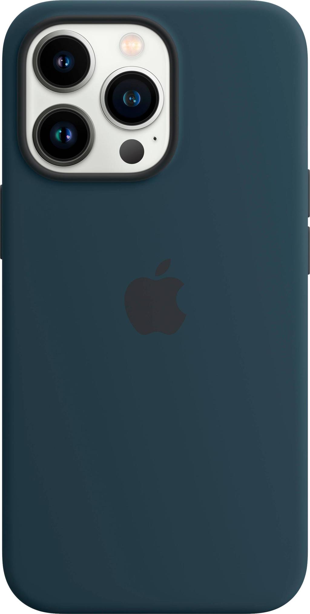 iPhone 13 Pro Magsafe Silicone Case - Abyss Blue