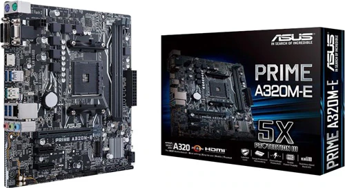 Asus Prime A320M-F AMD A320 Soket AM4 DDR4 3200(OC)Mhz mATX Anakart
