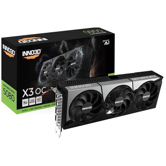 Inno3D RTX5080 x3 OC 16GB 256Bit GDDR7