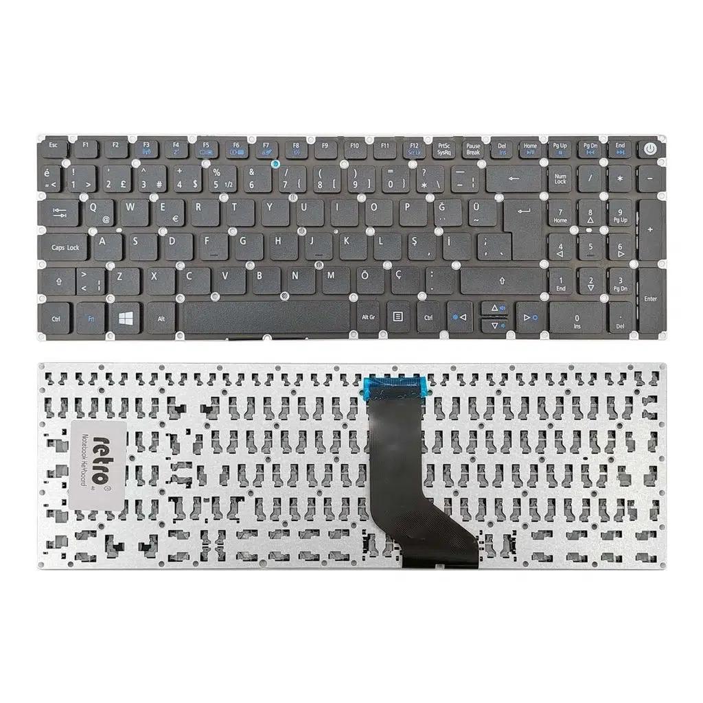 ACER KL956 E5-573, E5-573 TR SİYAH ÇITASIZ KLAVYE