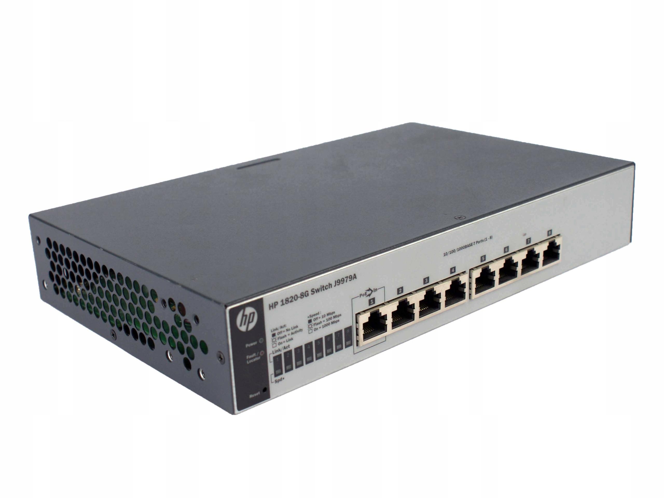 HP J9979A 1820-8G 10/100/1000 Switch