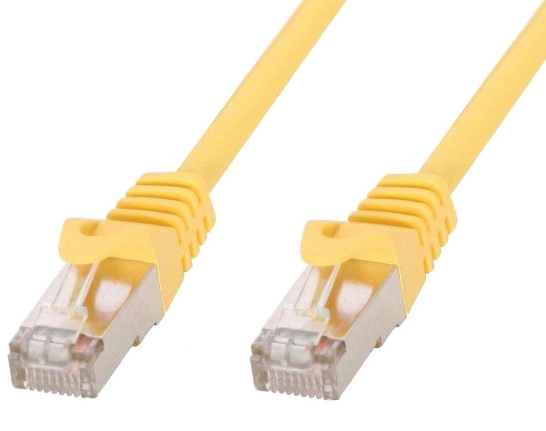 FLAXES FNK-615S 15MT CAT6 Patch Kablo Sarı