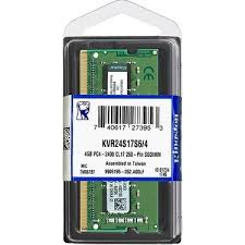 Kingston KVR24S17S6/4 4GB DDR4 2400MHz CL17 Notebook Ram