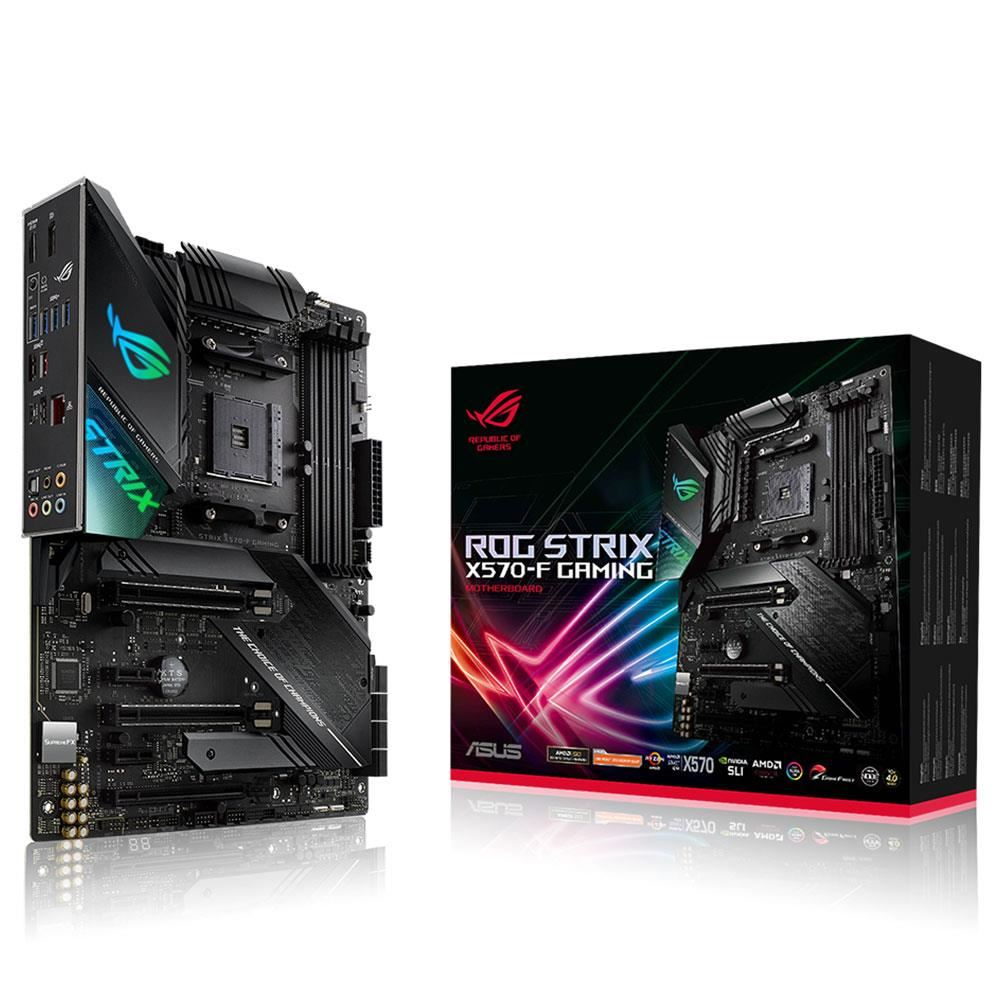 Asus Rog Strix X570-F Gaming AMD X570 Soket AM4 DDR4 4400(OC)MHz ATX Anakart