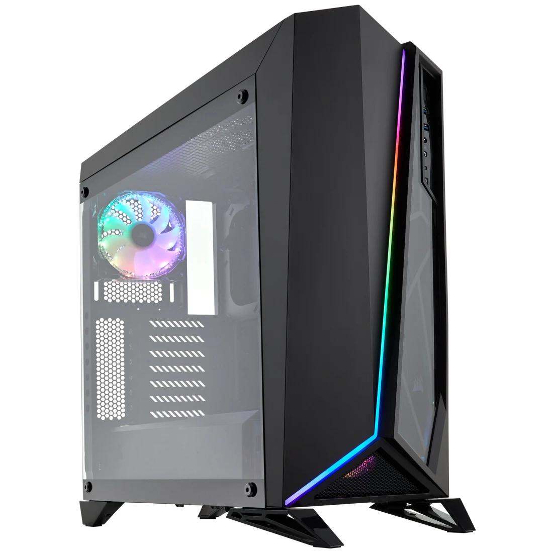 Corsair Carbide Spec-Omega RGB Temperli Cam Siyah Mid-Tower Gaming Kasa