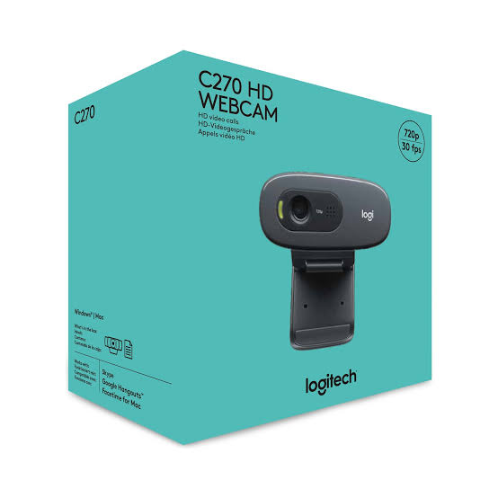 Logitech C270 Mikrofonlu 720P HD Webcam - Siyah 960-001063