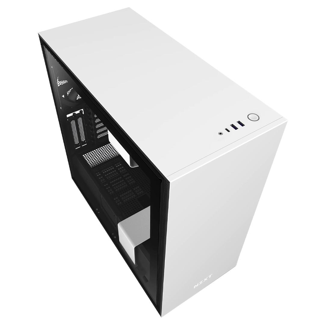 NZXT H710i CA-H710i-W1 USB 3.1 Temperli Cam Mat Beyaz E-ATX Mid-Tower Gaming (Oyuncu) Kasa