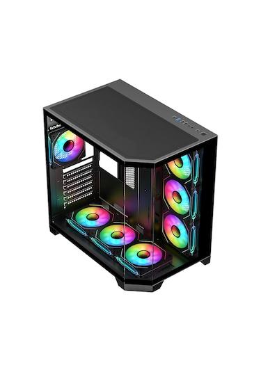 Frisby FC-9550G 850W 80+ Bronze 7x ARGB Mid Tower Kasa