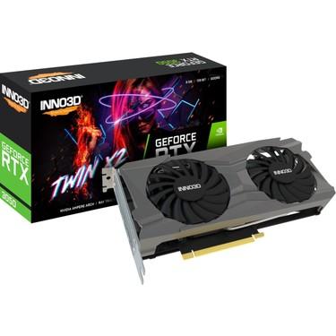 Inno3D RTX3050 Twin x2 v2 6GB 96Bit GDDR6 DVI+DP+HDMI