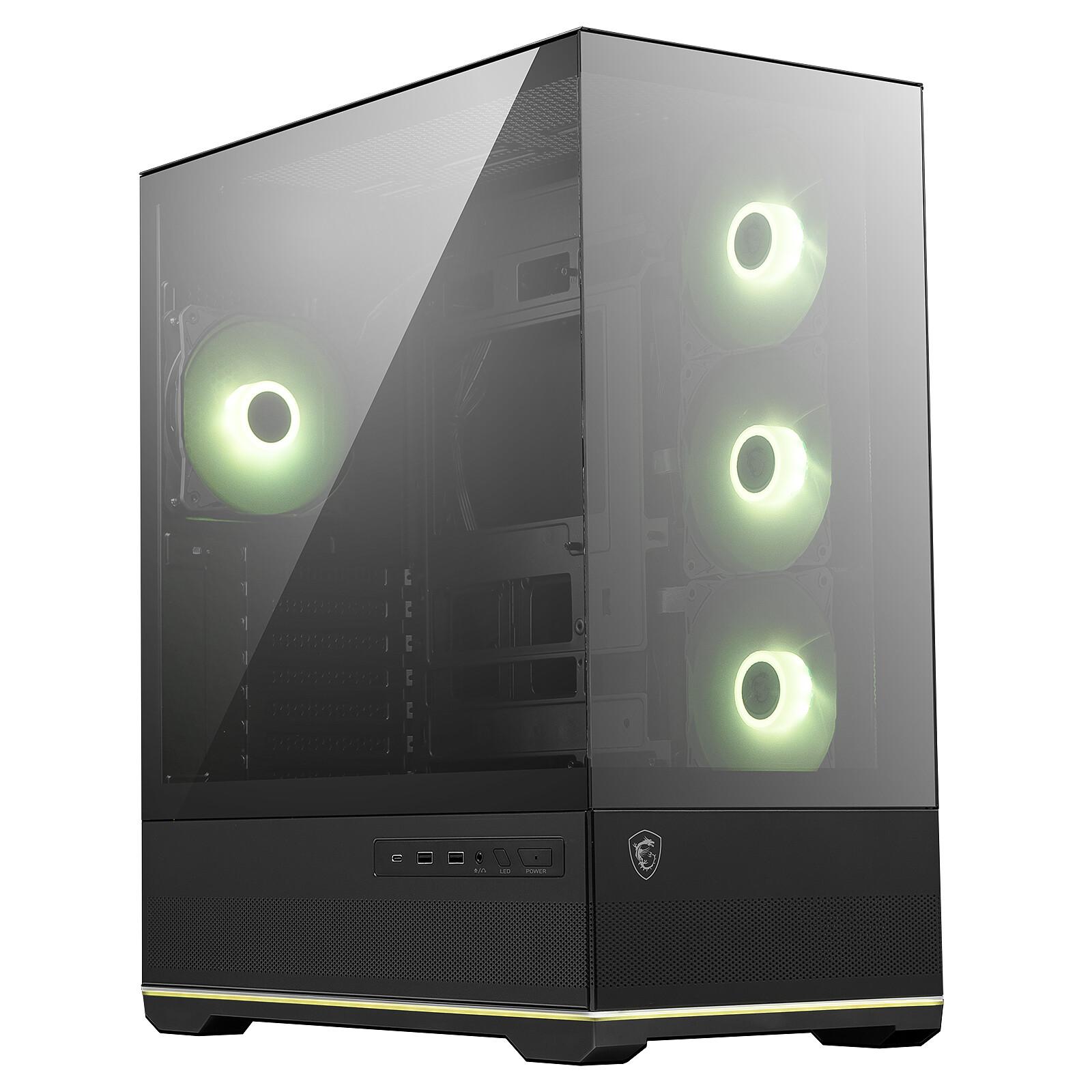 MSI MAG PANO 110R PZ ARGB ATX Siyah Mid Tower Kasa PSU YOK