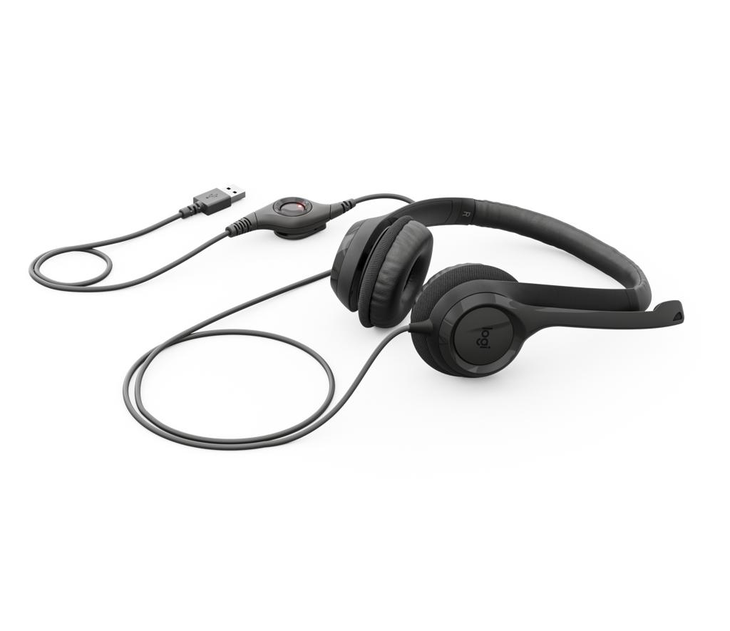 Logitech H390 Mikrofonlu Kulaklık - Siyah 981-000406