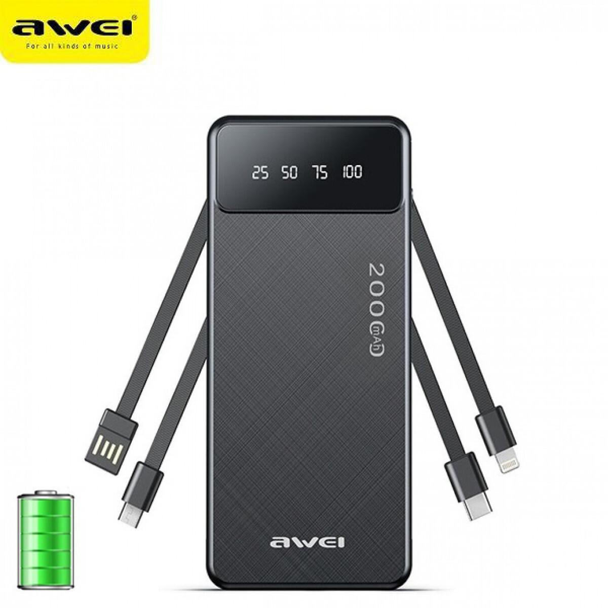Awei P132K 20000mAh Multiple Output PowerBank