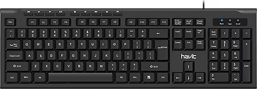 Havit KB274 Kablolu Klavye Siyah
