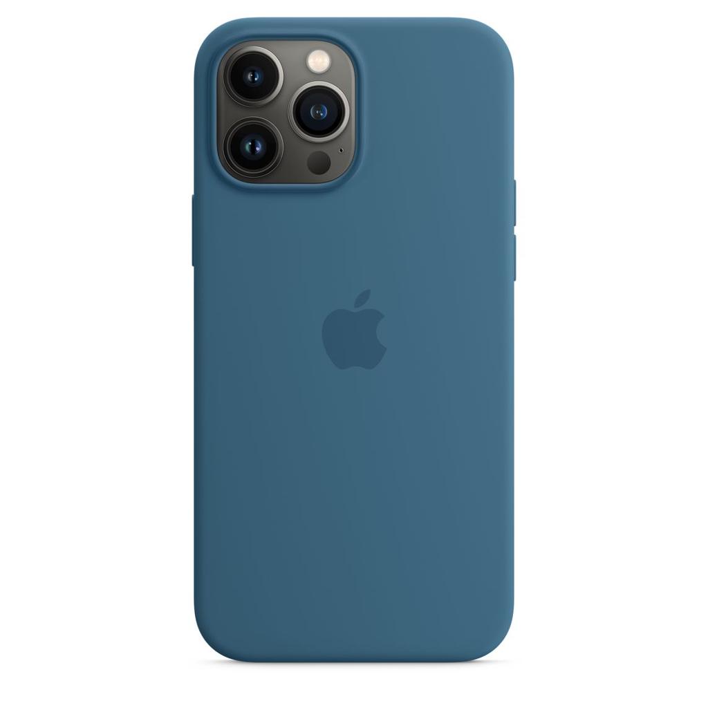 iPhone 13 Promax Magsafe Silicone Case - Bue Jay