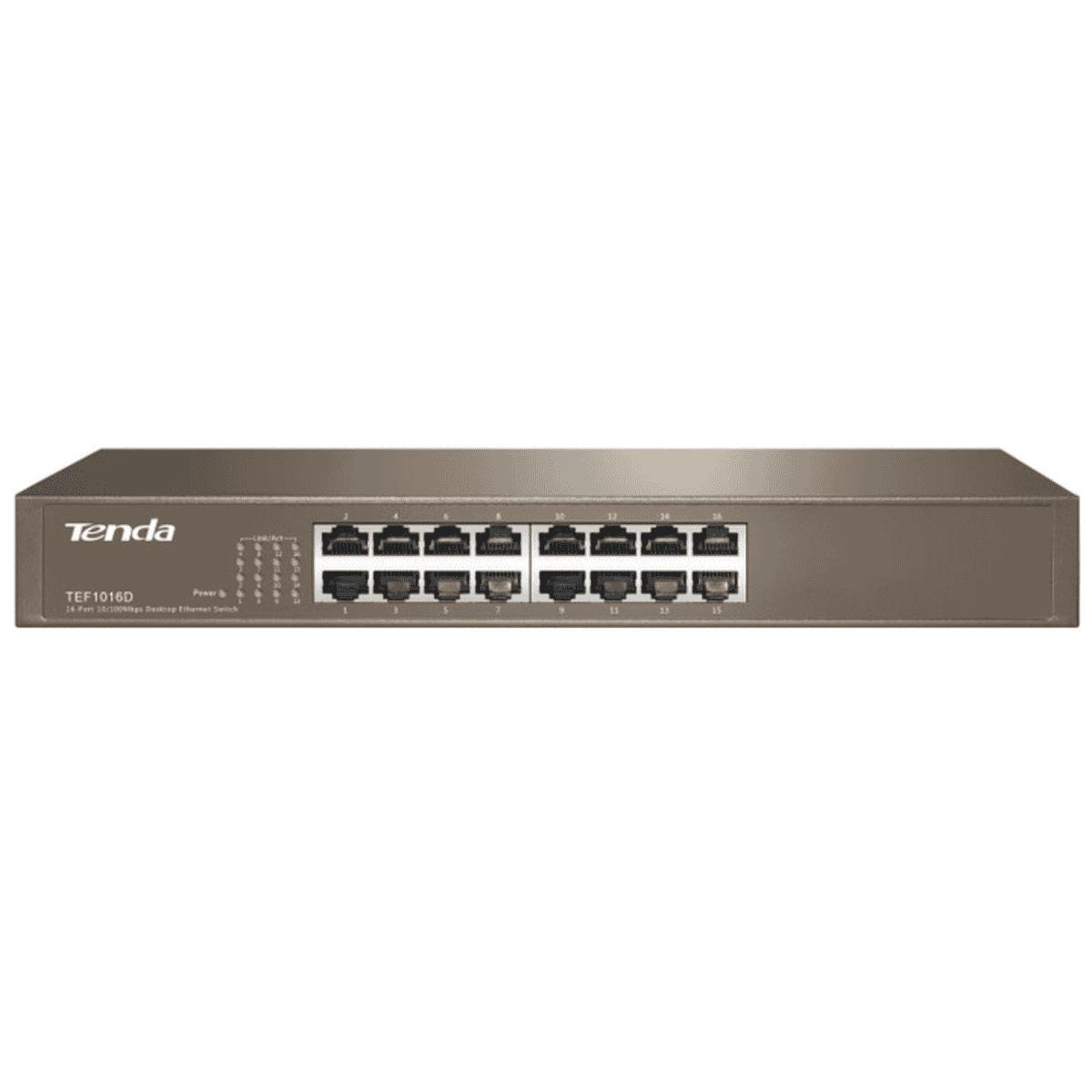 TENDA TEF1016D 16PORT 10/100 YÖNETİLEMEZ SWITCH