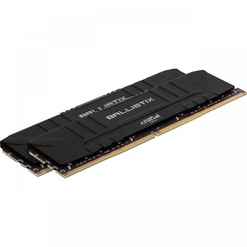 Ballistix 2x16 32GB 3200M DDR4 BL2K16G32C16U4B Ram Siyah