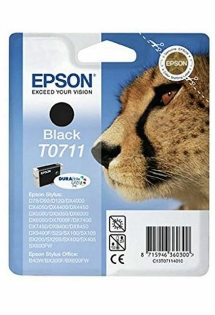 Epson T0711-C13T07114021 Siyah Orjinal Kartuş