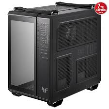 ASUS TUF GAMING GT502 Panaromik Temperli Cam ATX Mid Tower Kasa PSU YOK Siyah