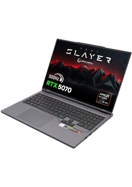 GG Slayer R9T-5070 C1 R9-8945HX RTX5070 32GB 1TB 16" DOS + ÇANTA