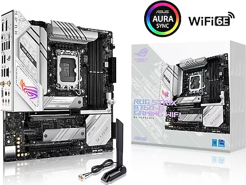 Asus ROG STRIX B760-G GAMING WIFI Intel 1700p DDR5 7800 HDMI VGA 2xM2 USB3.2 mATX
