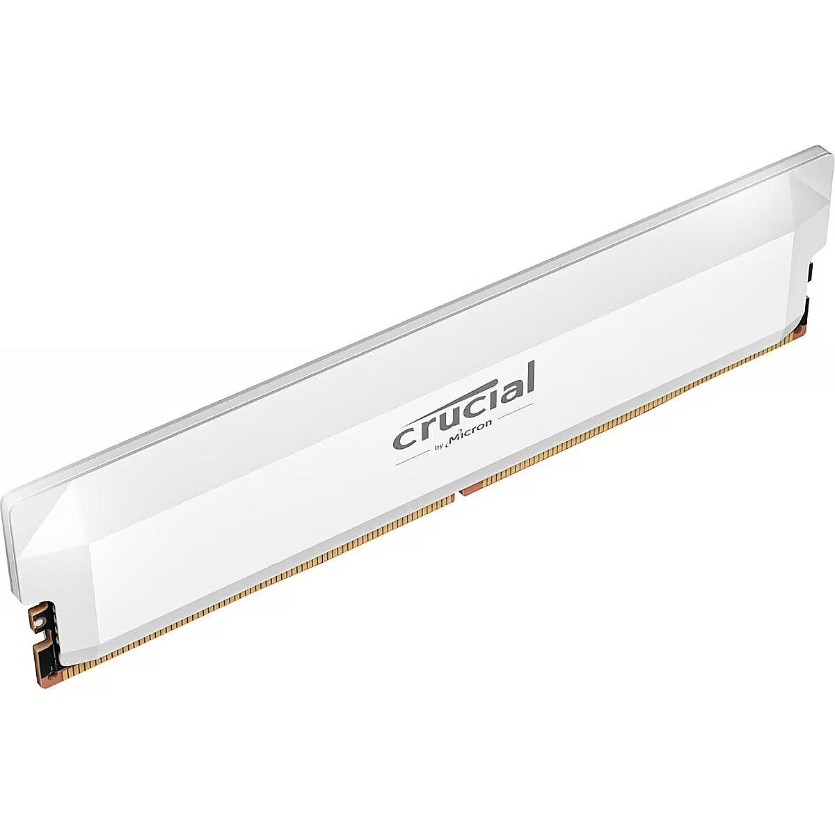 Crucial Pro 16GB (OC) 6400MHz DDR5 CP16G64C38U5W Beyaz Soğutuculu