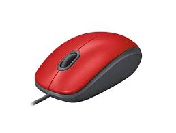 LOGİTECH M110 SİLENT 1000DPI OPTİK KABLOLU MOUSE Kırmızı 910-005489