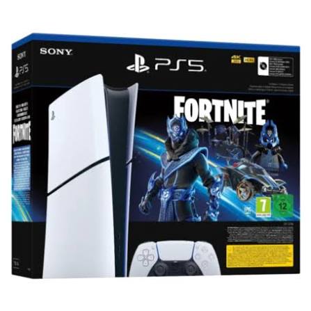 Sony Playstation 5 Slim Digital edition Fortnite - White