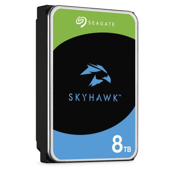 Seagate SKYHAWK 3,5" 8TB 256MB 7200 ST8000VX004  RV Sensör, SATA3, 64HD Kamera, 7/24 Güvenlik Diski