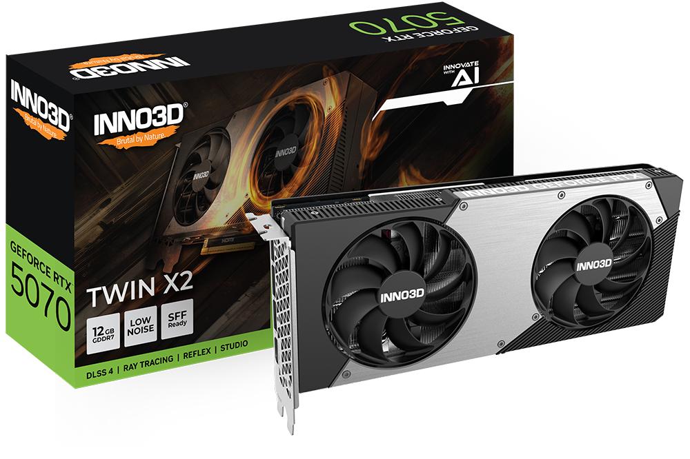 Inno3D RTX5070 Twin x2 12GB 192Bit GDDR7