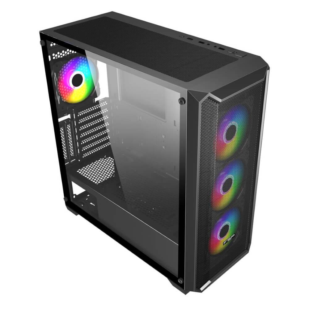 FSP CMT591M 750W Bronze Siyah Mid Tower Kasa