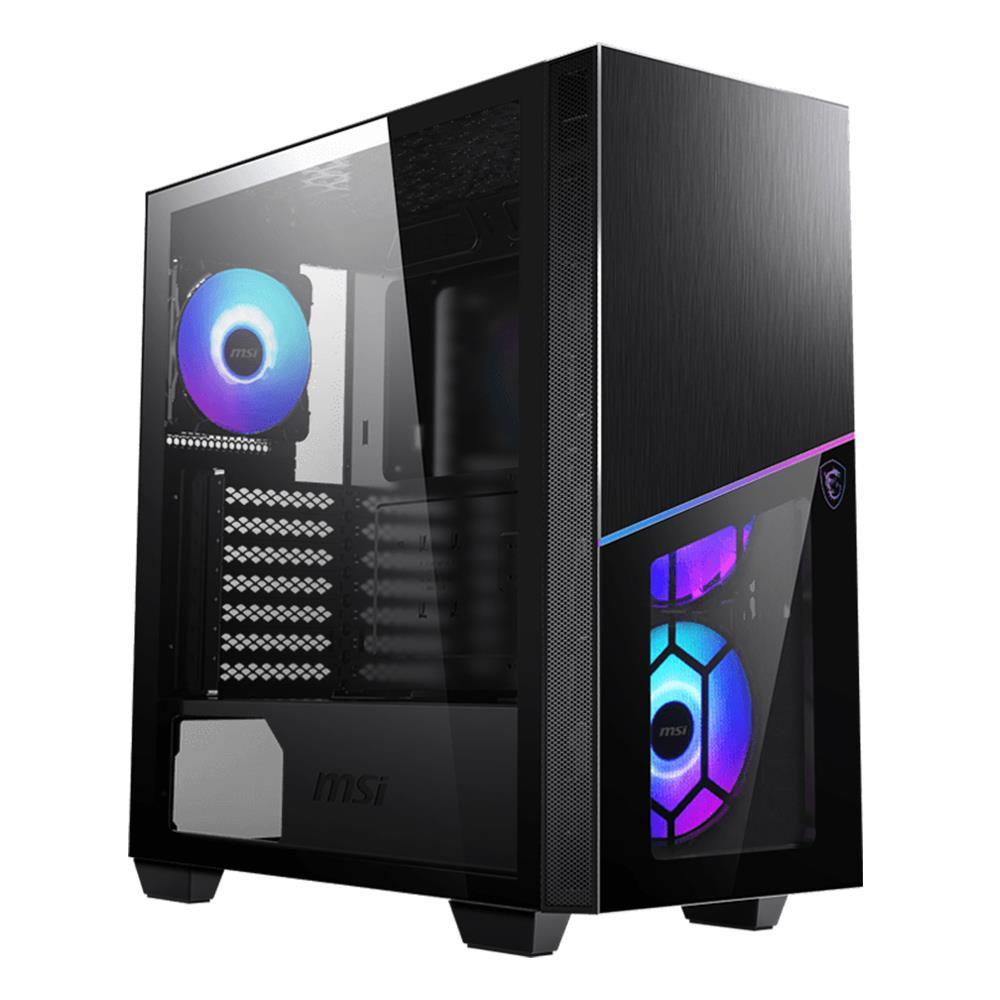 MSI MPG Sekira 100R Temperli Cam USB 3.2 E-ATX Mid-Tower Gaming Kasa