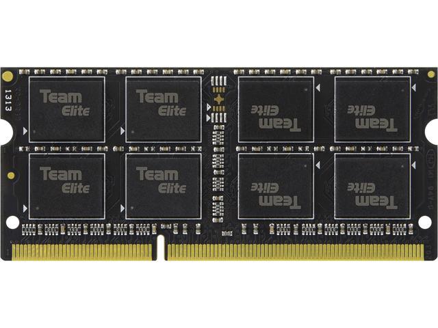 Team Elite 8GB (1x8GB) 1600MHz CL11 DDR3 Notebook SODIMM Ram (TED3L8G1600C11-S01)