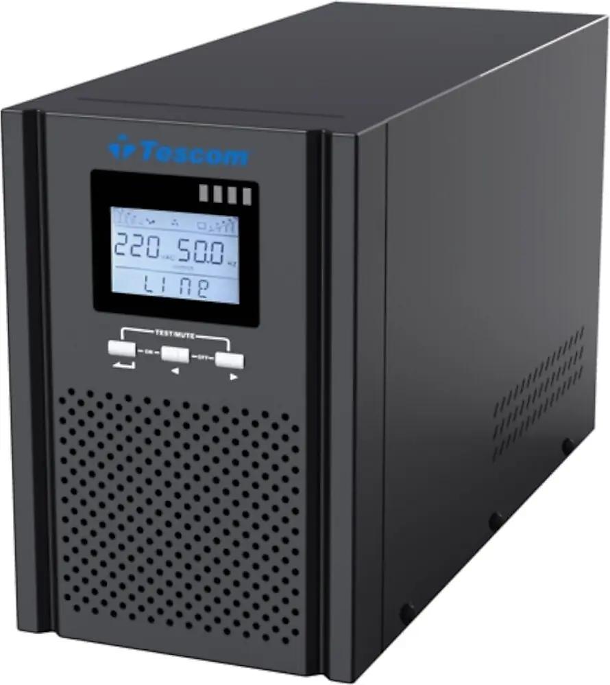 TESCOM TEOS+ 1kVA 1F/1F (2x 7AH) 4-8dk ONLINE