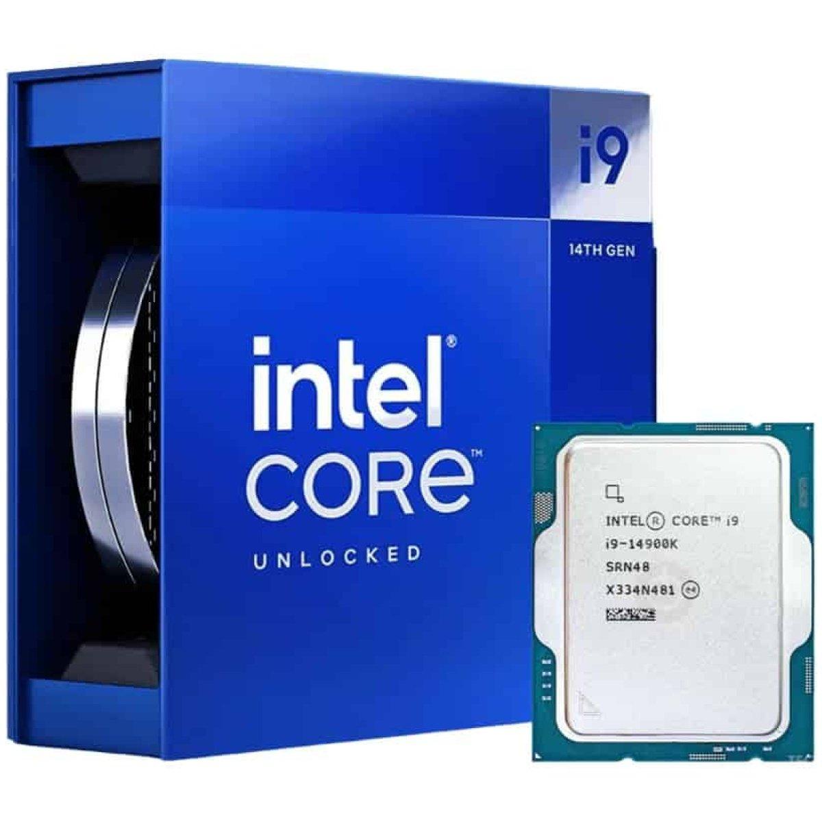 Intel i9-14900K 3.2GHz 6.0GHz 36MB LGA1700P  L2 32MB VGA'lı,Fan'sız,125W TDP/ Max TDP 253W