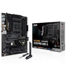 Asus TUF Gaming X570-PRO (WI-FI) AMD X570 Soket AM4 DDR4 5100(OC)MHz ATX Gaming Anakart