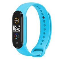 Zore Xiaomi Mi Band 5 Zore Klasik Kordon Mavi ZRWA-MB5KK-SLKN2