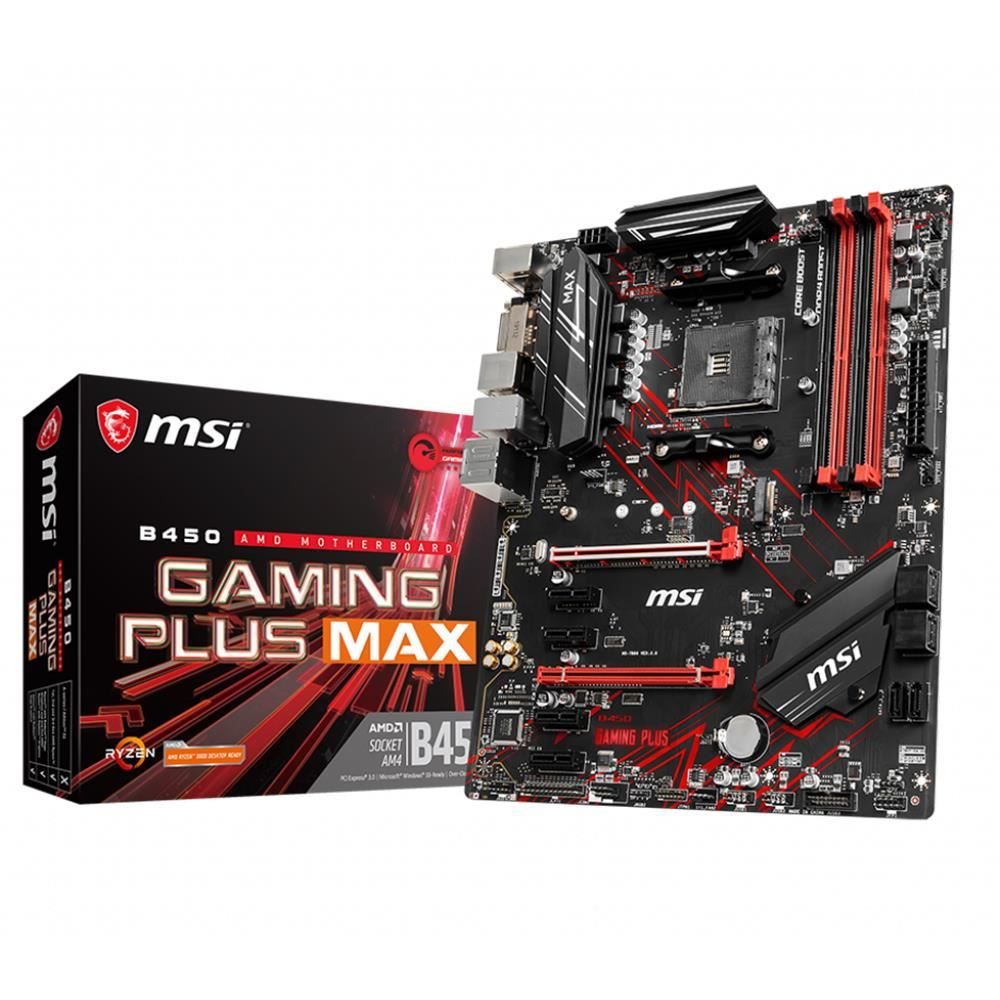 MSI B450 GAMING PLUS MAX AMD AM4 DDR4 ATX Anakart