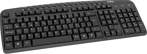 Frisby FK-62QU Q Türkçe Multimedia USB Kablolu Siyah Klavye