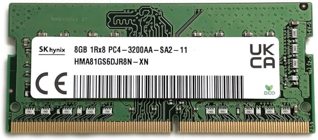SK hynix HMA81GS6DJR8N-XN  8GB 1Rx8 PC4-3200AA-SA2-11