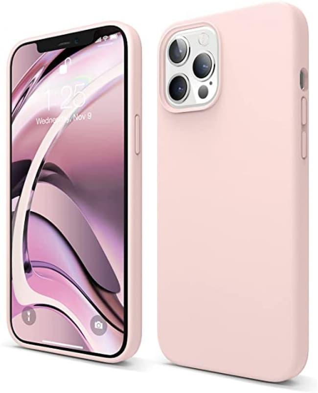iPhone 13 Pro Magsafe Silicone Case - Chalk Pink