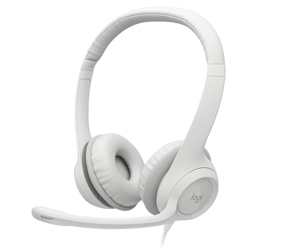 Logitech H390 Mikrofonlu Kulaklık Beyaz 981-001286