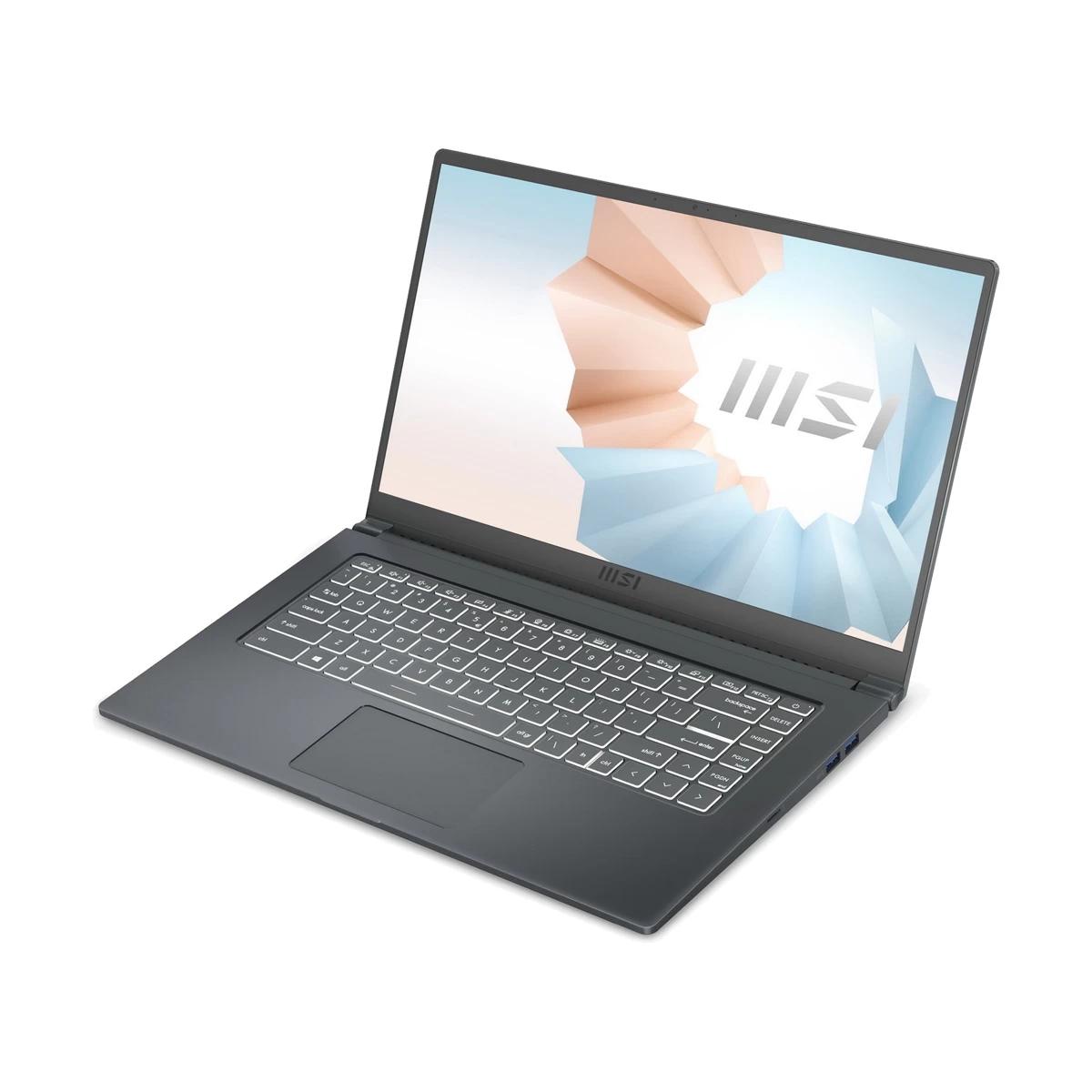 MSI Modern A11M-004 Ultra Thin Intel Core i7-1165G7U 16GB 512GB SSD 15.6″ Full HD Notebook