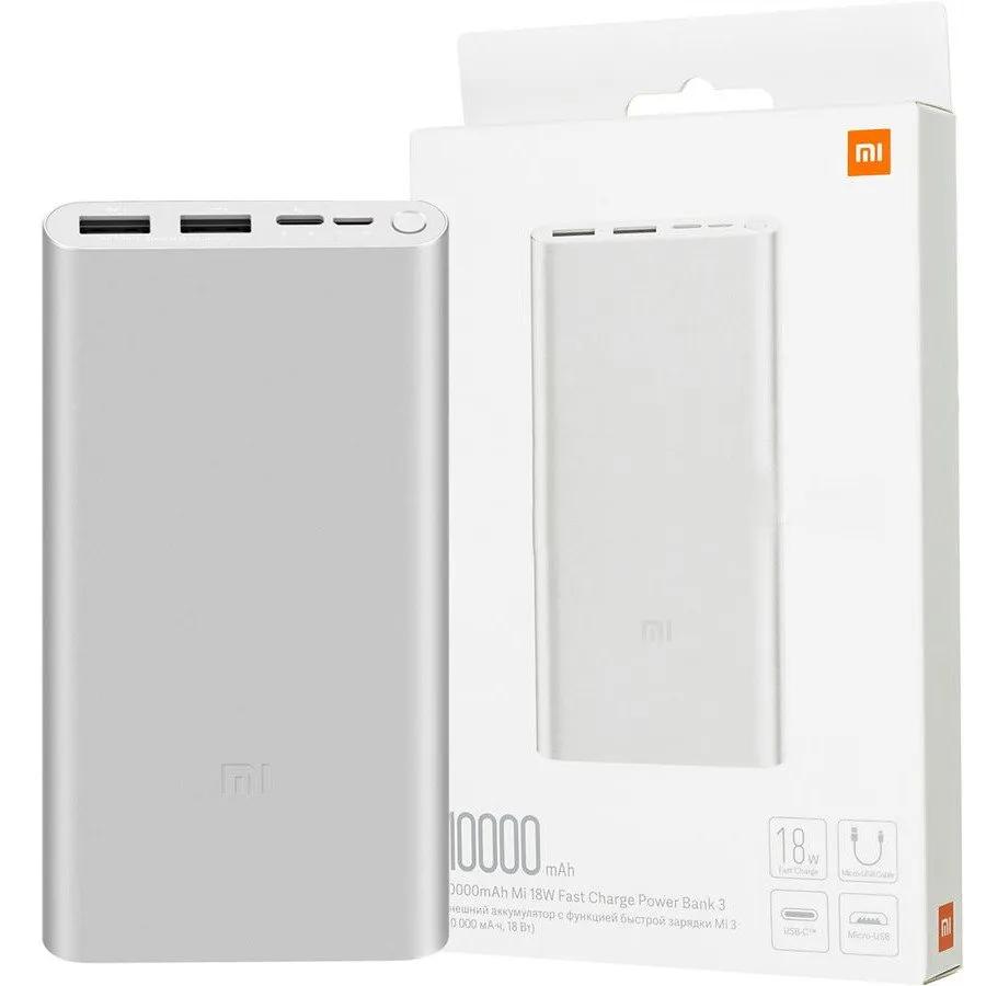 Xiaomi Mi 3 10000 mAh 18W Taşınabilir Hızlı Şarj Cihazı Silver VXN4273GL