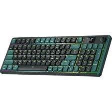 AIGO S99 RGB Yeşil İngilizce Q Mekanik Kırmızı Switch Bluetooth Klavye Red Switch
