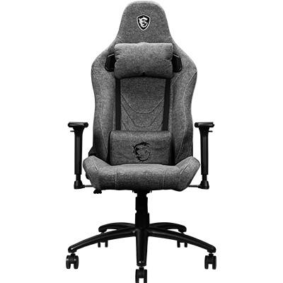 MSI MAG CH130 I FABRIC Gri Yatırılabilir 2D Kolçak Ergonomik Yastıklı Gaming (Oyuncu) Koltuğu