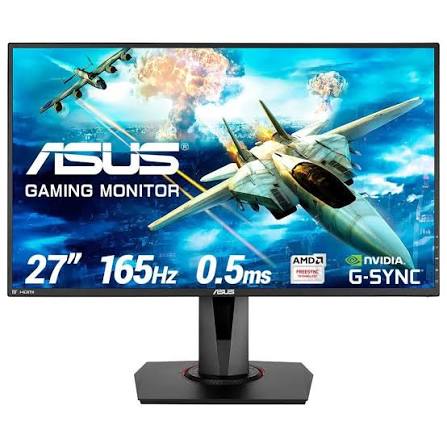 Asus 27" VG278QR 0,5Ms 165Hz Full HD HDMI DP FreeSync/G-Sync Gaming Monitör