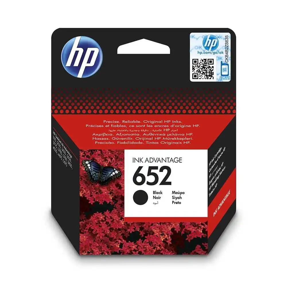 HP 652 Siyah Mürekkep Kartuş ( F6V25AE )